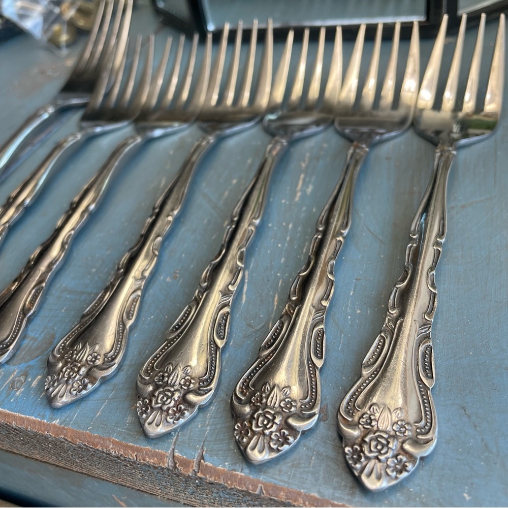 Orleans Silver Stainless Steel Forks Japan